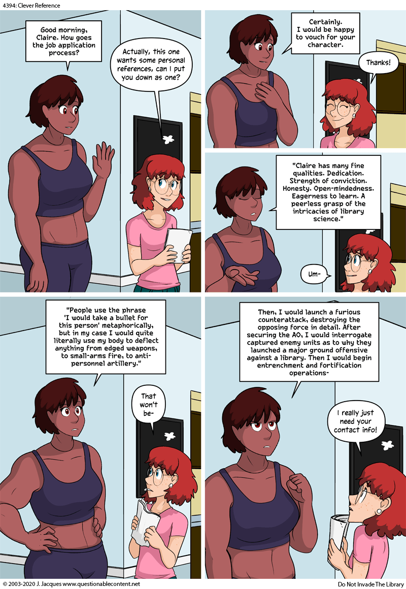 Questionable Content 12.11.2020