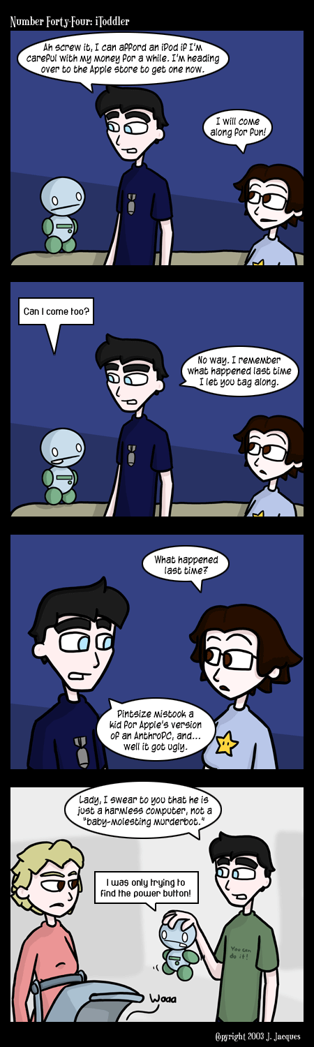 Questionable Content 30.1.2004