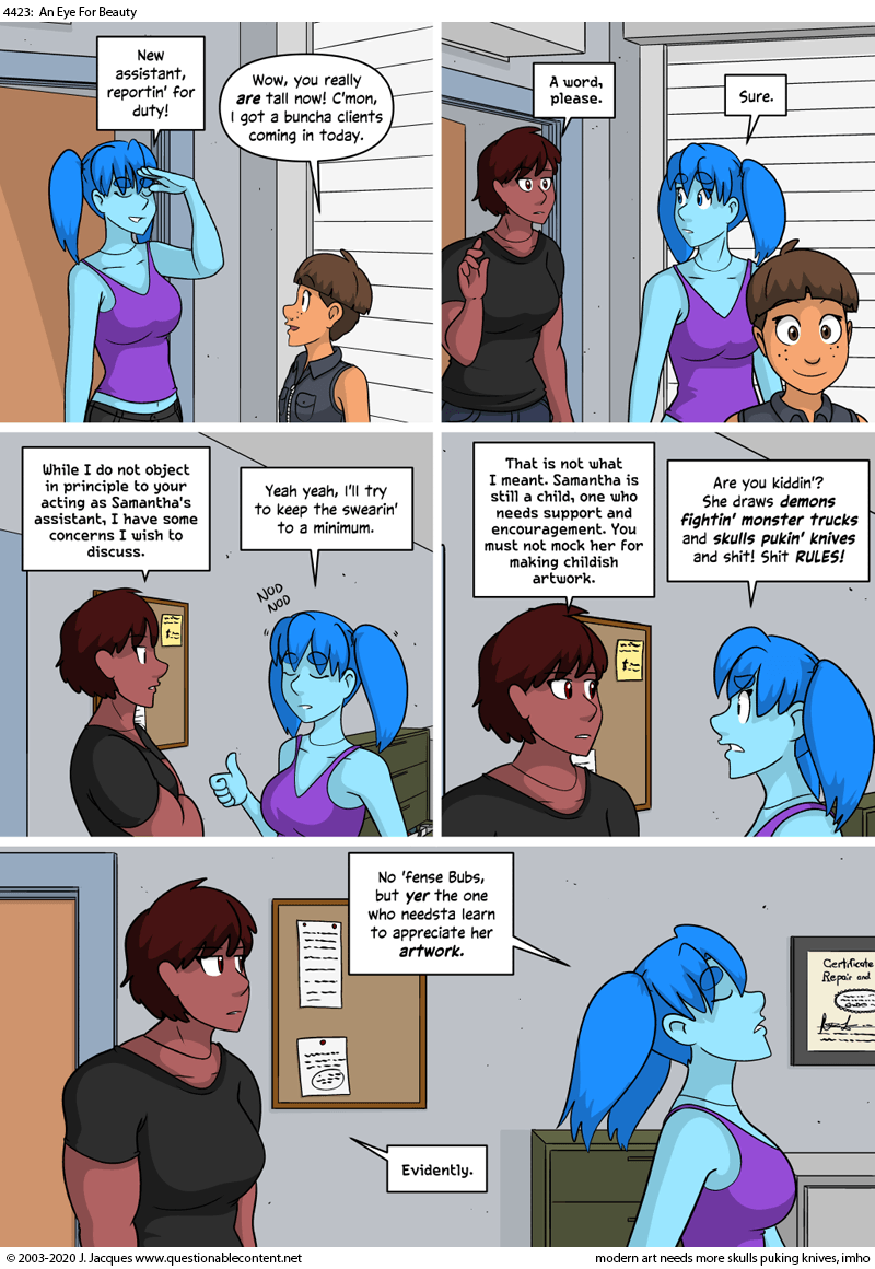 Questionable Content 23.12.2020