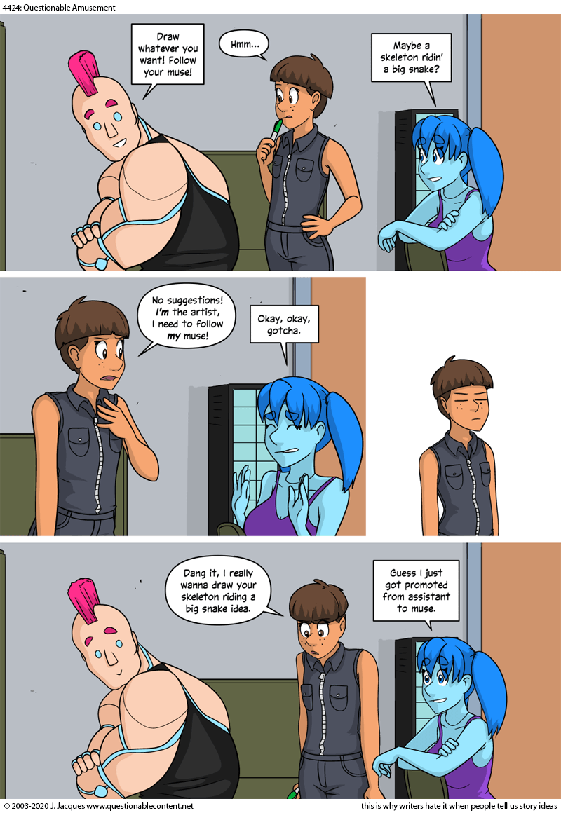 Questionable Content 24.12.2020