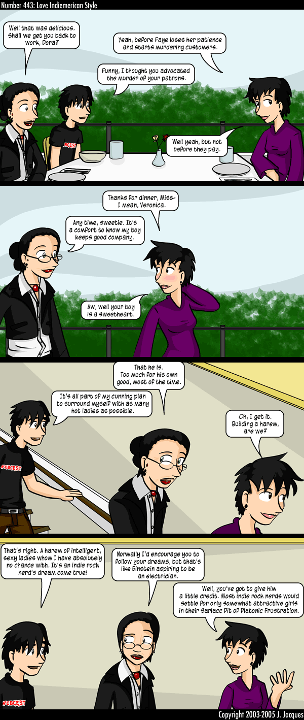 Questionable Content 8.9.2005