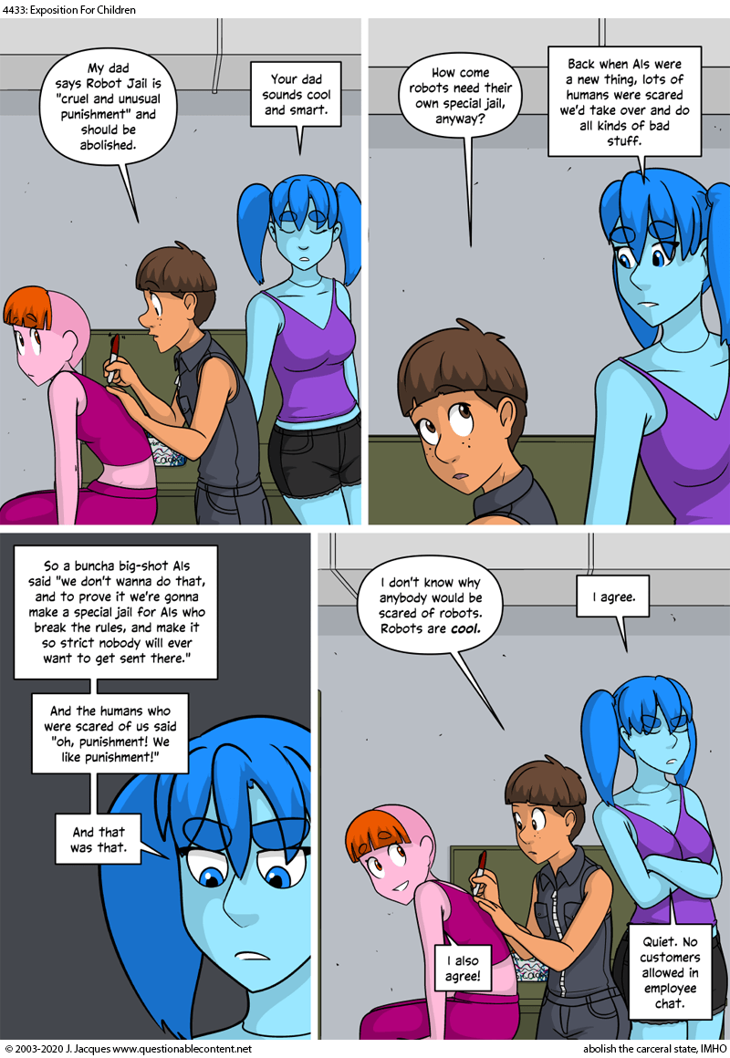 Questionable Content 6.1.2021