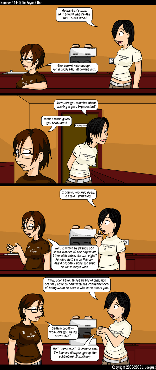 Questionable Content 9.9.2005