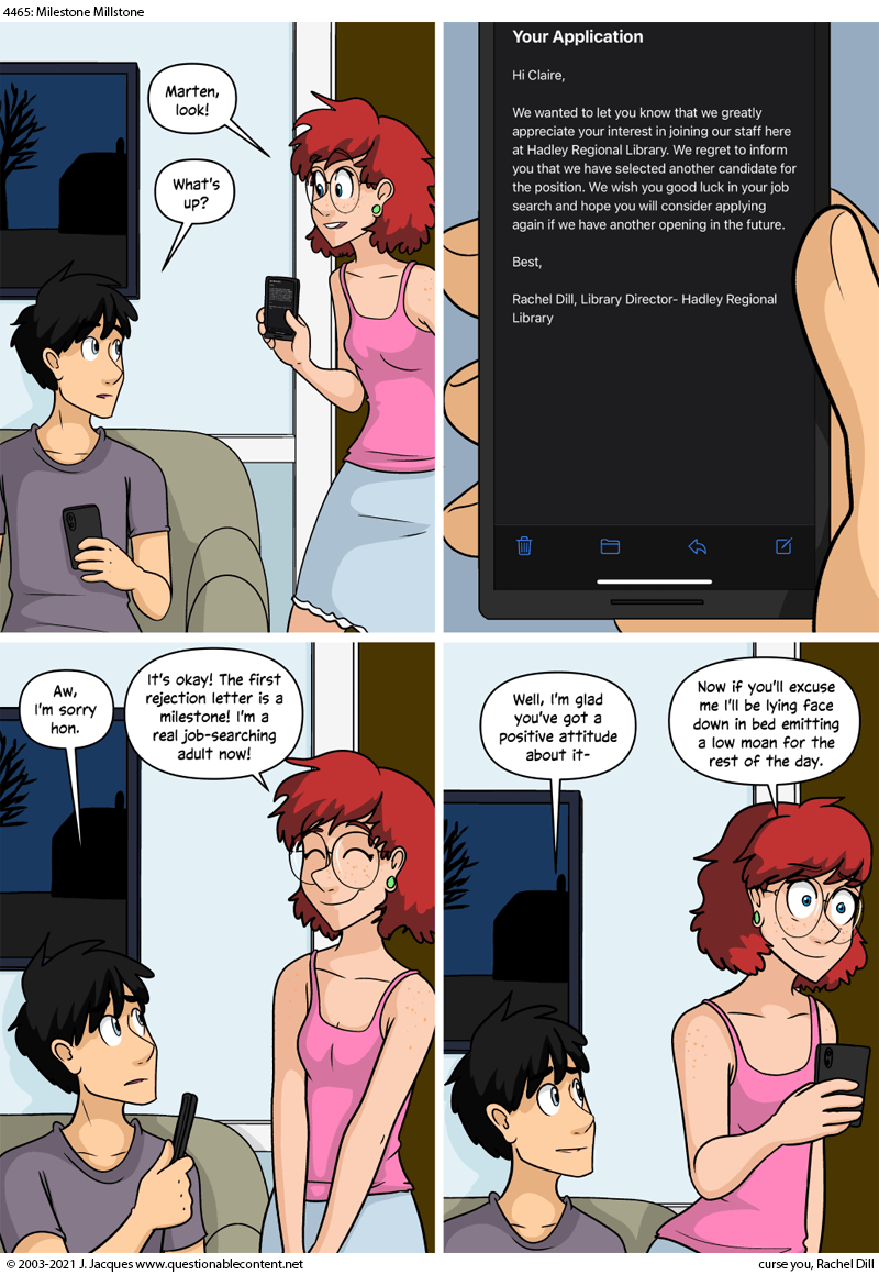 Questionable Content 19.2.2021