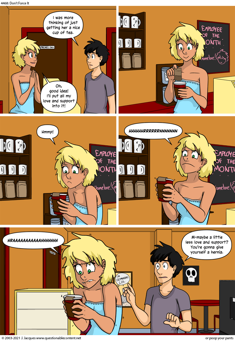 Questionable Content 24.2.2021