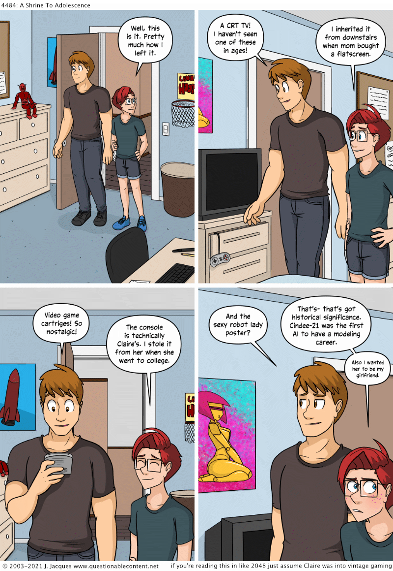 Questionable Content 18.3.2021