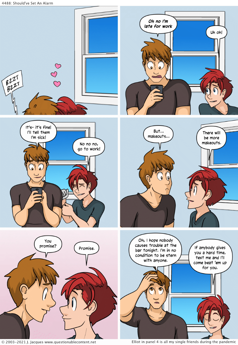 Questionable Content 24.3.2021