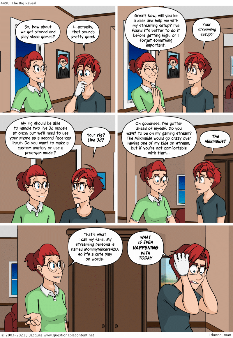 Questionable Content 26.3.2021