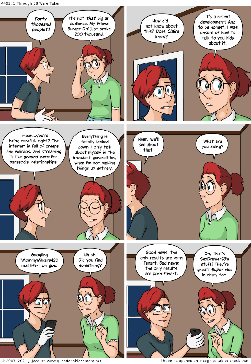 Questionable Content 31.3.2021