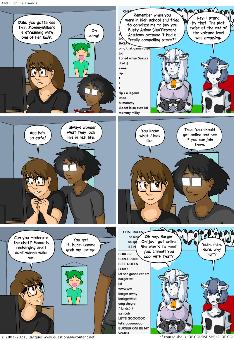 Questionable Content 6.4.2021