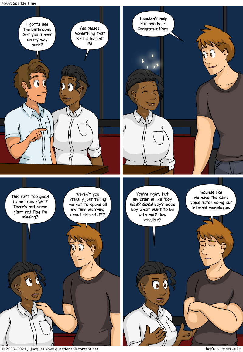 Questionable Content 20.4.2021