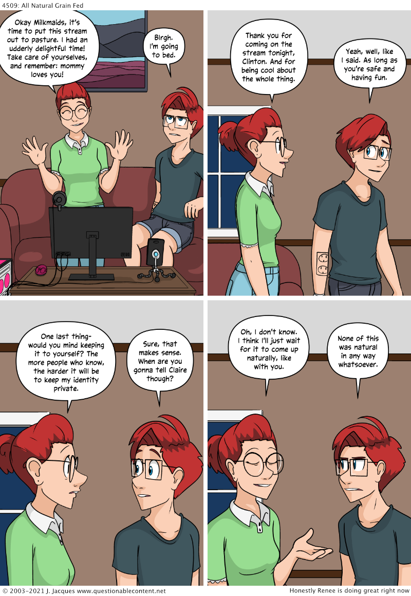 Questionable Content 22.4.2021