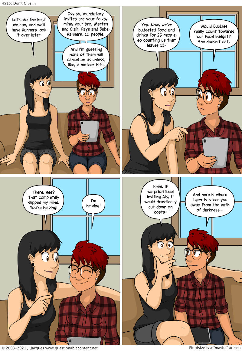 Questionable Content 30.4.2021