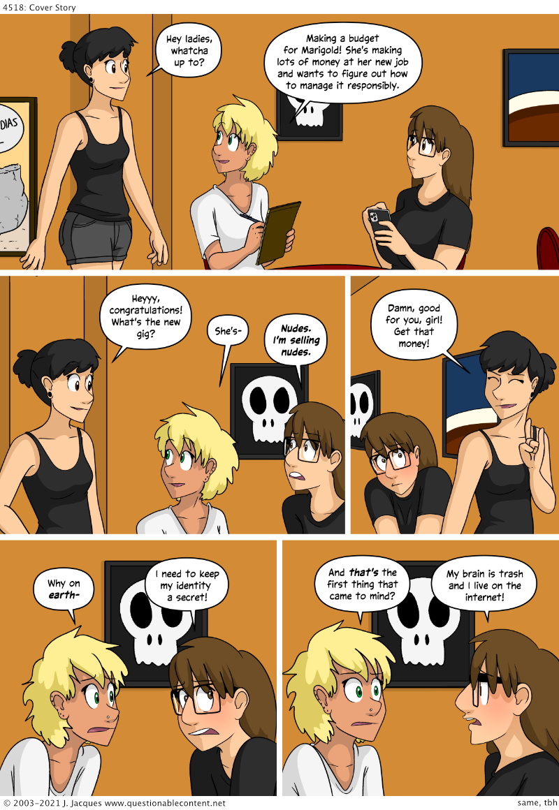 Questionable Content 5.5.2021