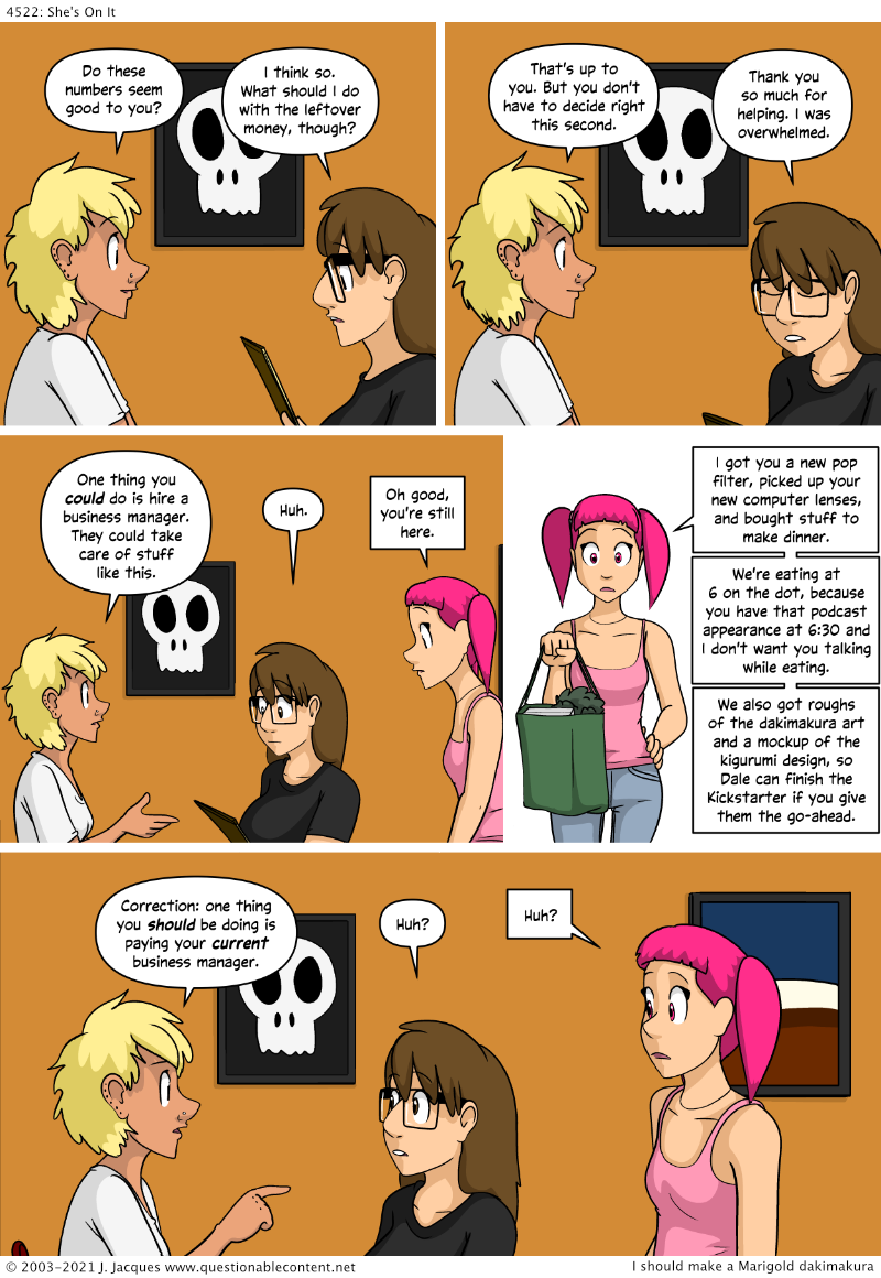 Questionable Content 11.5.2021