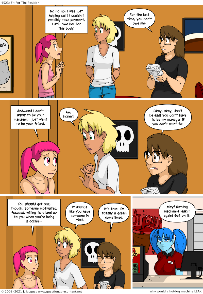 Questionable Content 12.5.2021