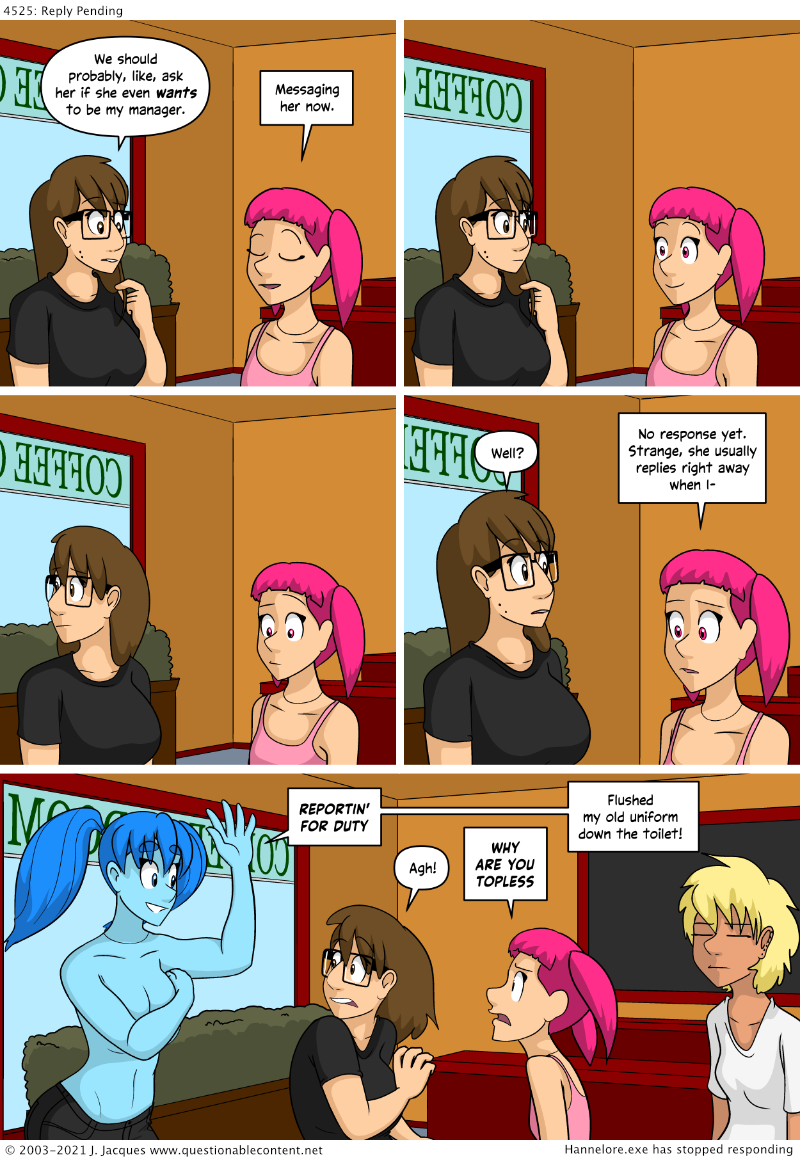 Questionable Content 14.5.2021