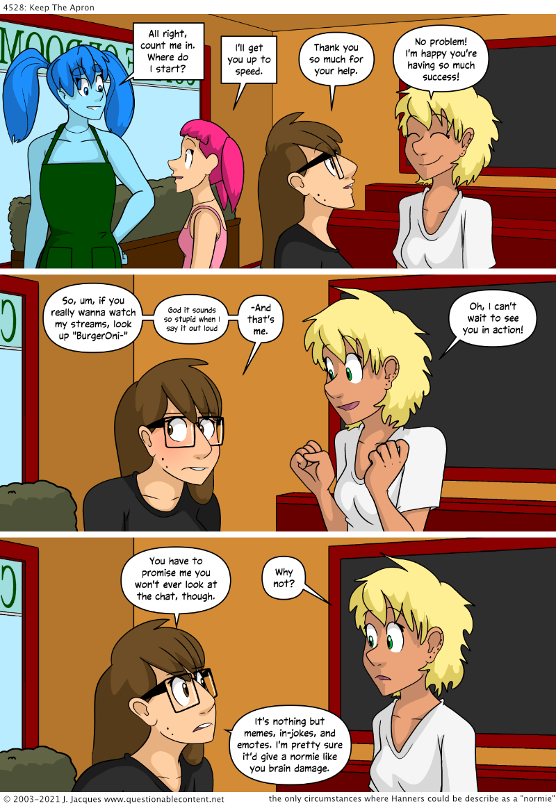 Questionable Content 19.5.2021