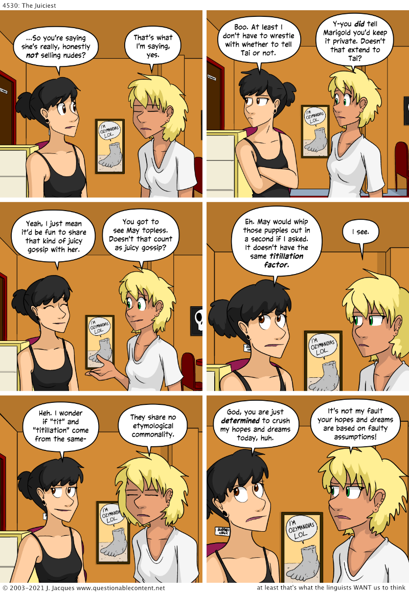 Questionable Content 21.5.2021