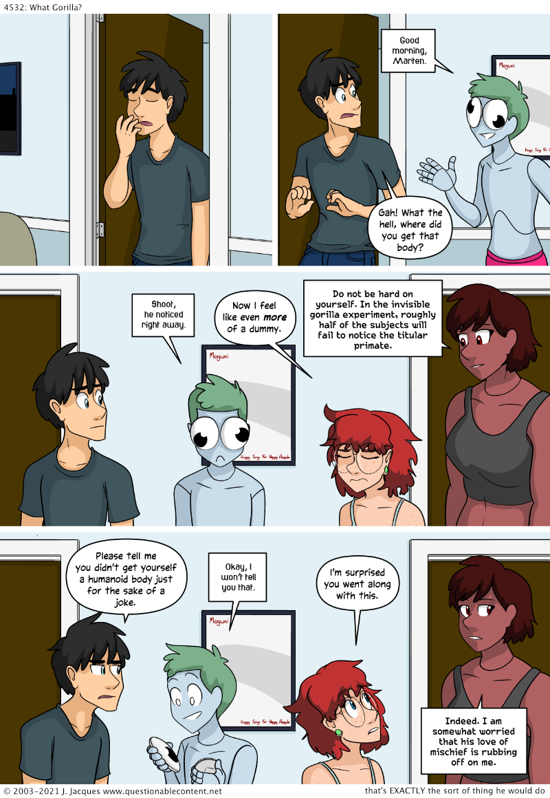 Questionable Content 25.5.2021