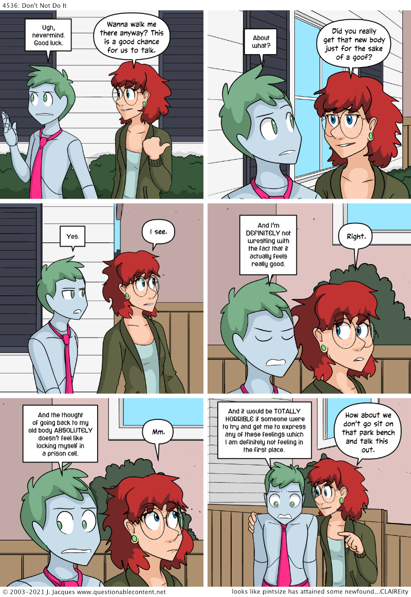 Questionable Content 31.5.2021