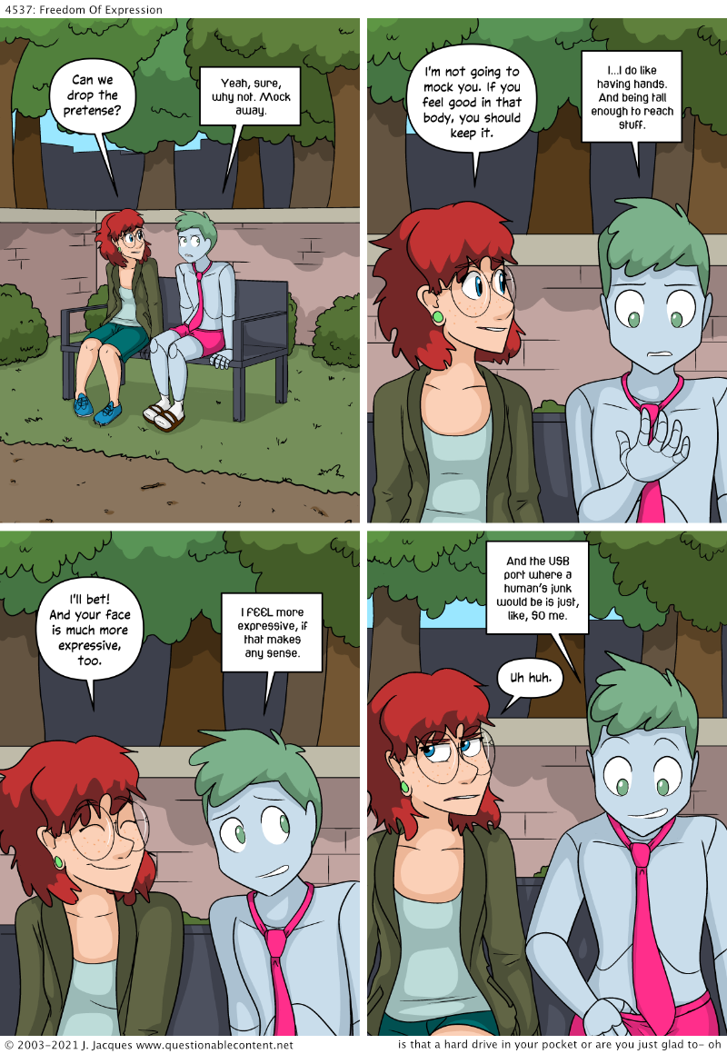 Questionable Content 1.6.2021