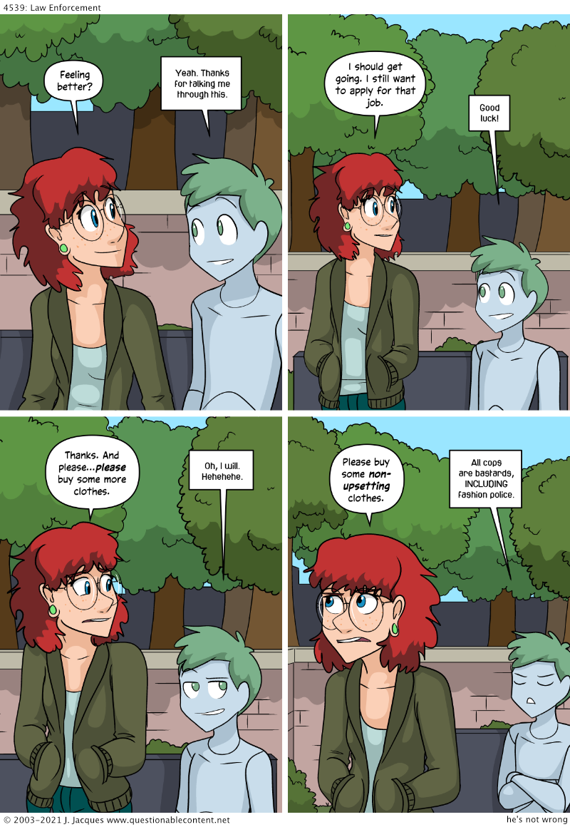 Questionable Content 3.6.2021