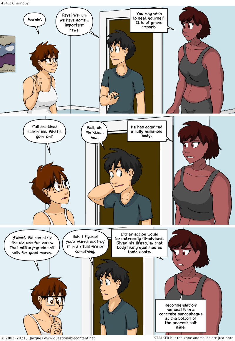 Questionable Content 7.6.2021