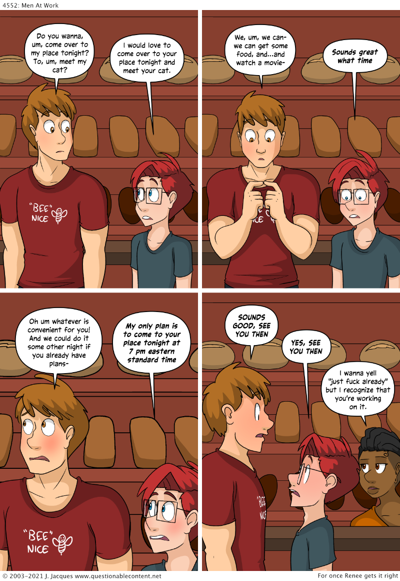 Questionable Content 22.6.2021