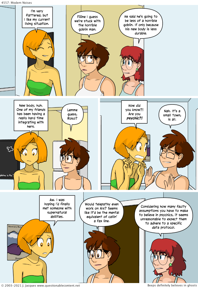 Questionable Content 29.6.2021