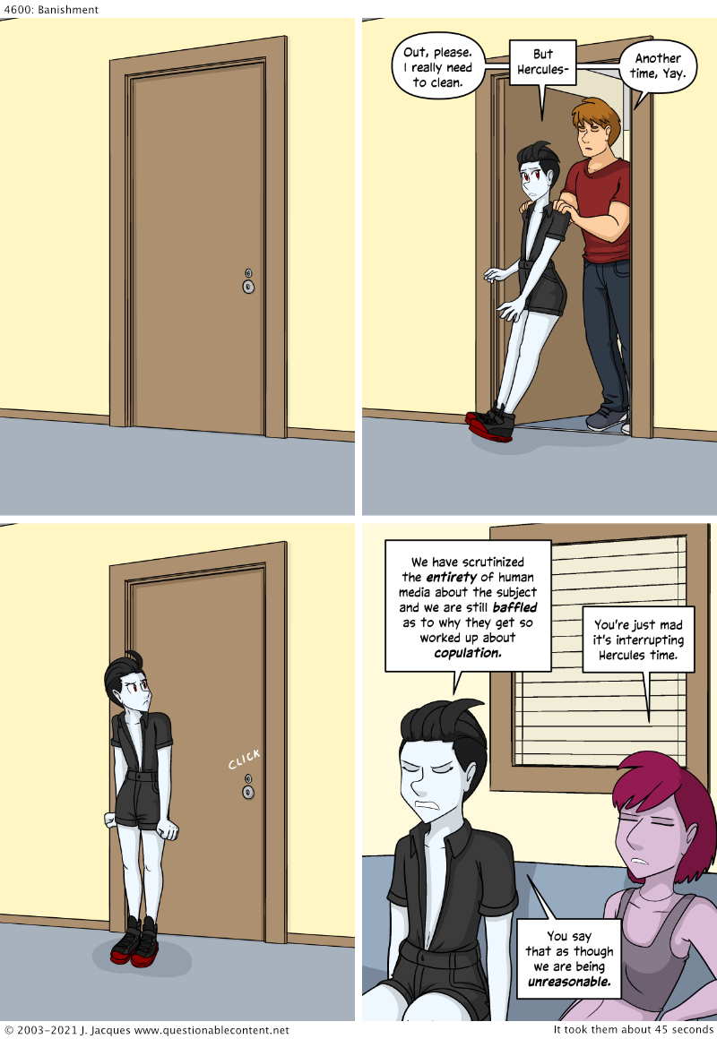 Questionable Content 2.7.2021