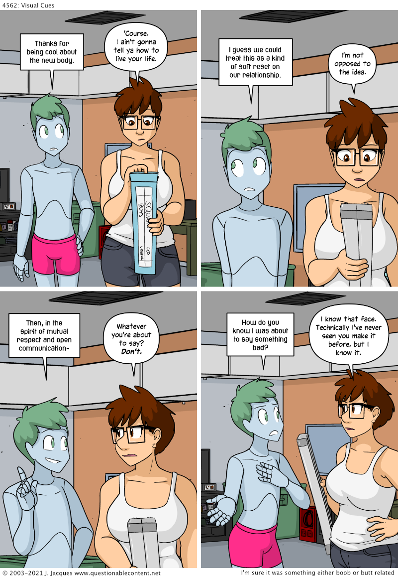 Questionable Content 6.7.2021