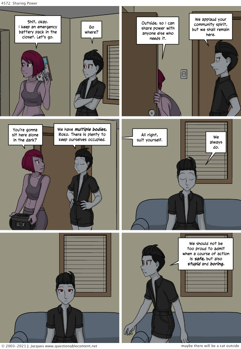 Questionable Content 20.7.2021