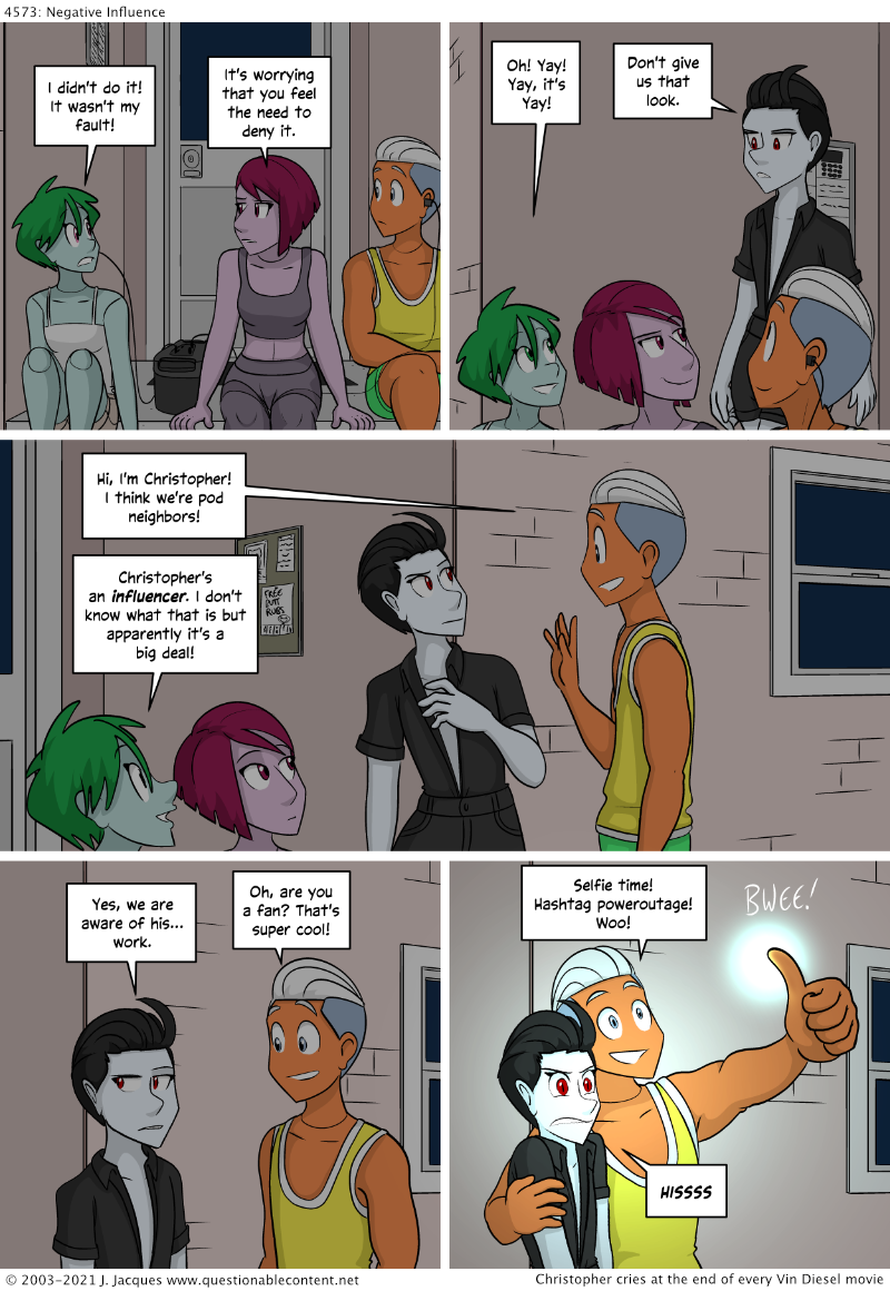 Questionable Content 21.7.2021