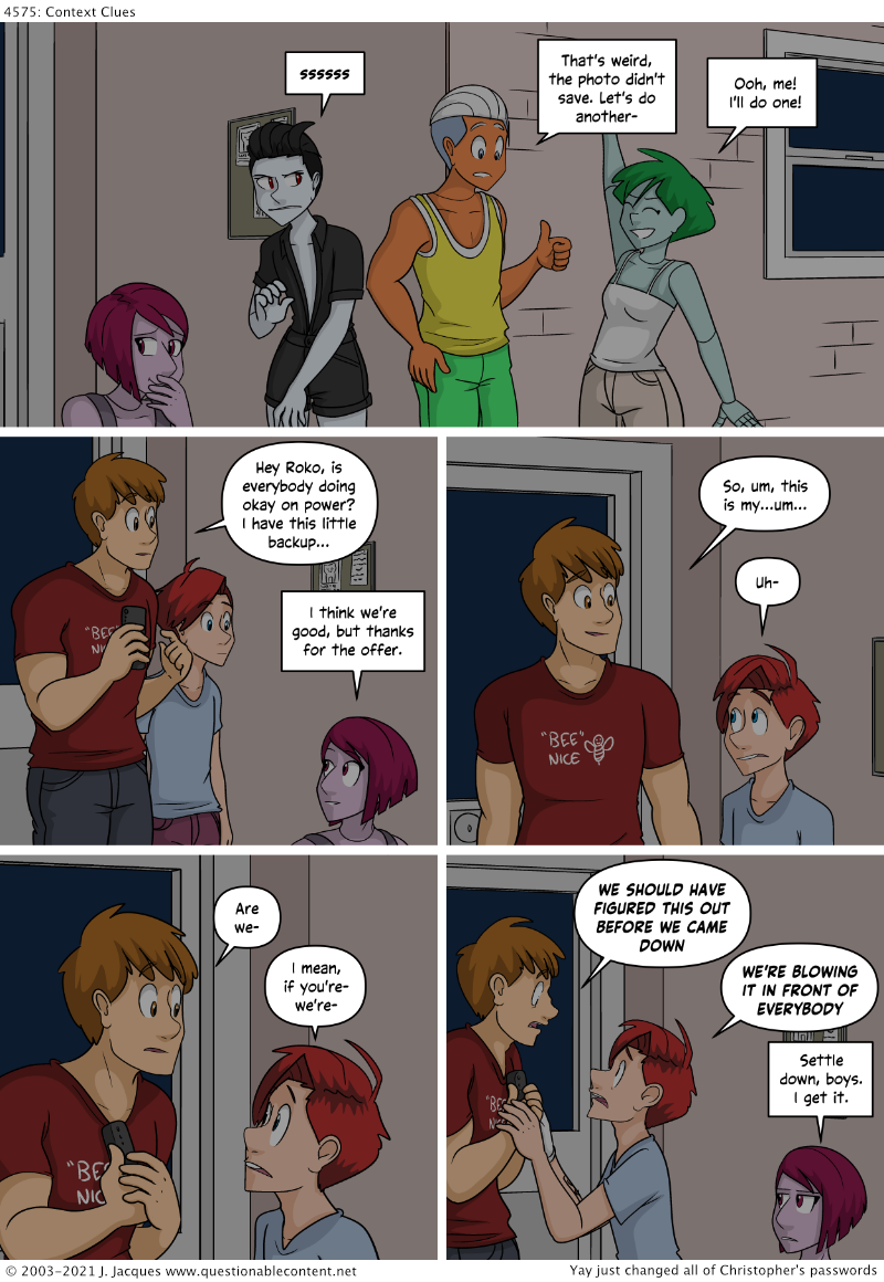 Questionable Content 23.7.2021