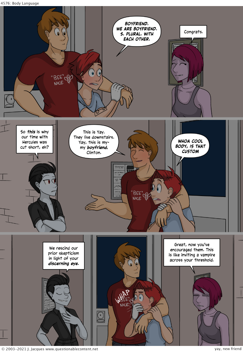 Questionable Content 26.7.2021