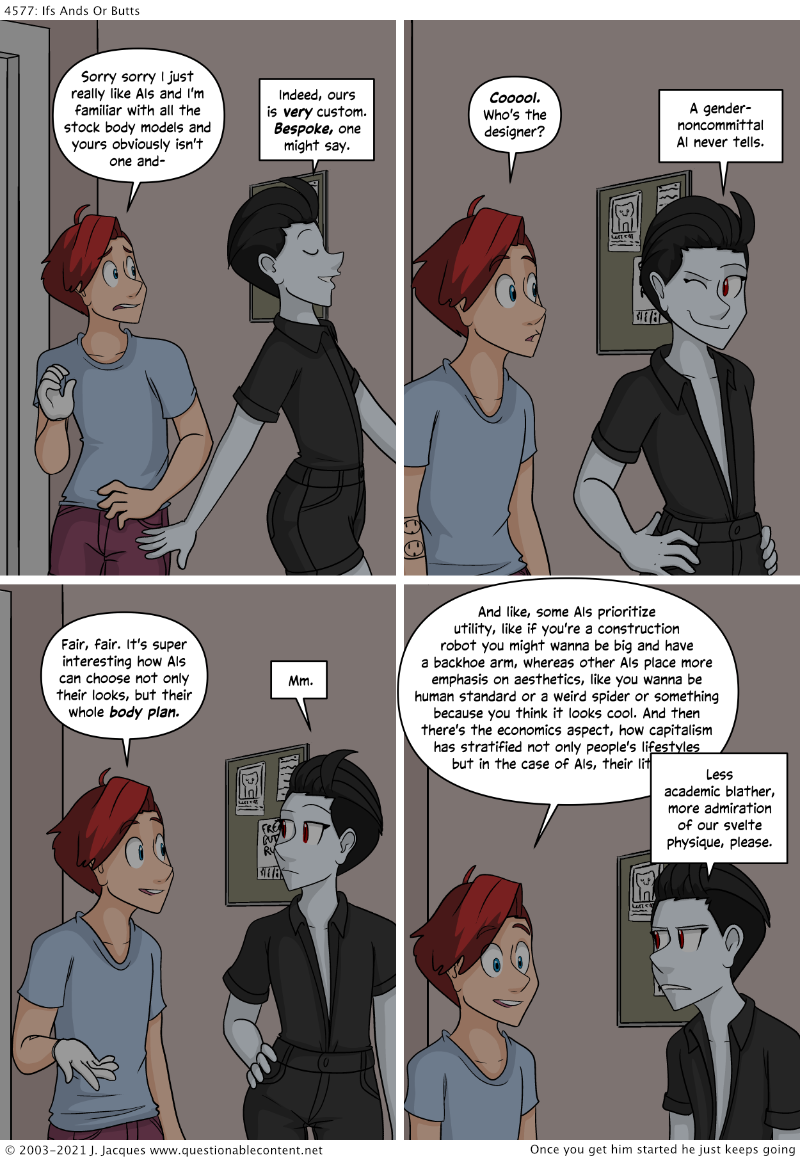 Questionable Content 27.7.2021