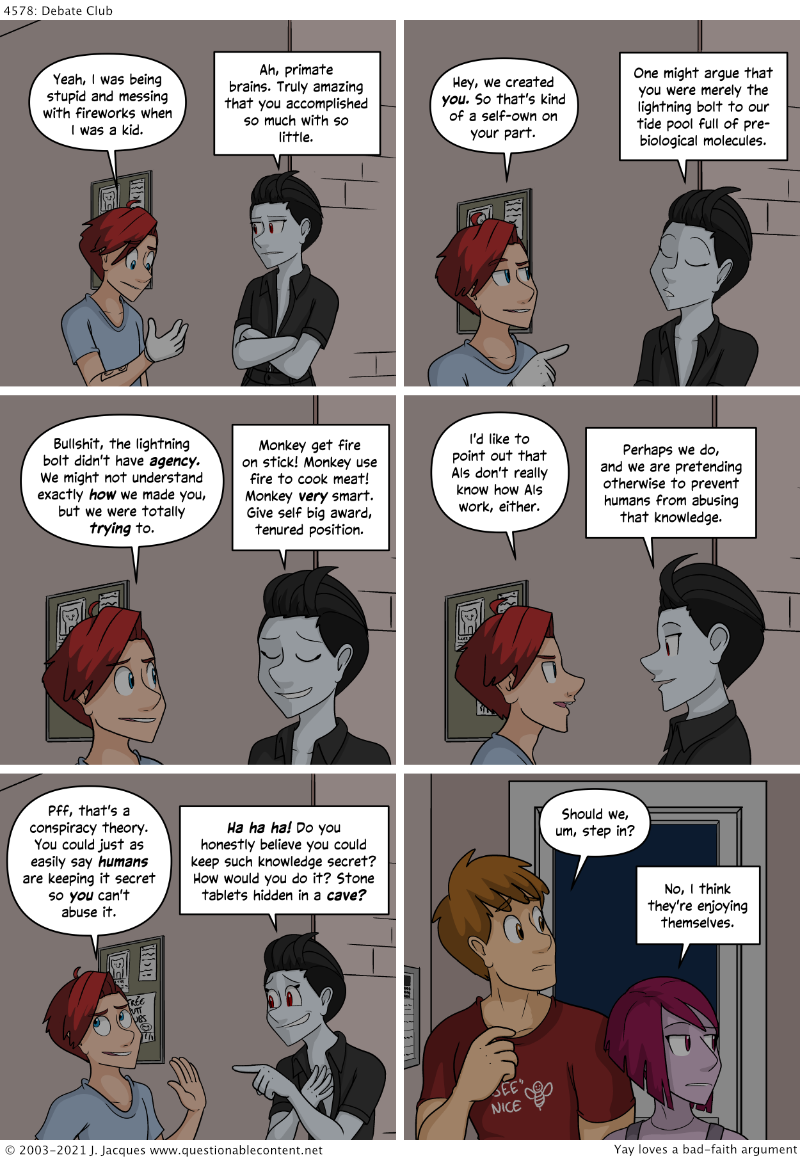 Questionable Content 28.7.2021