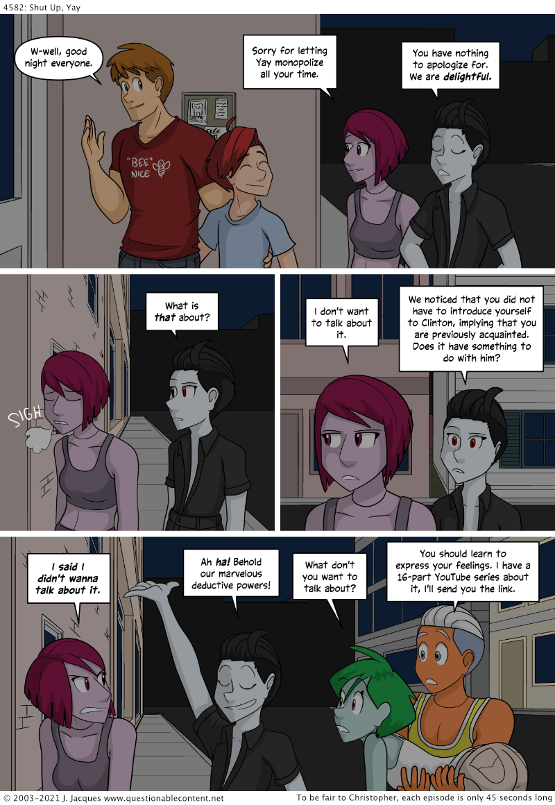 Questionable Content 3.8.2021