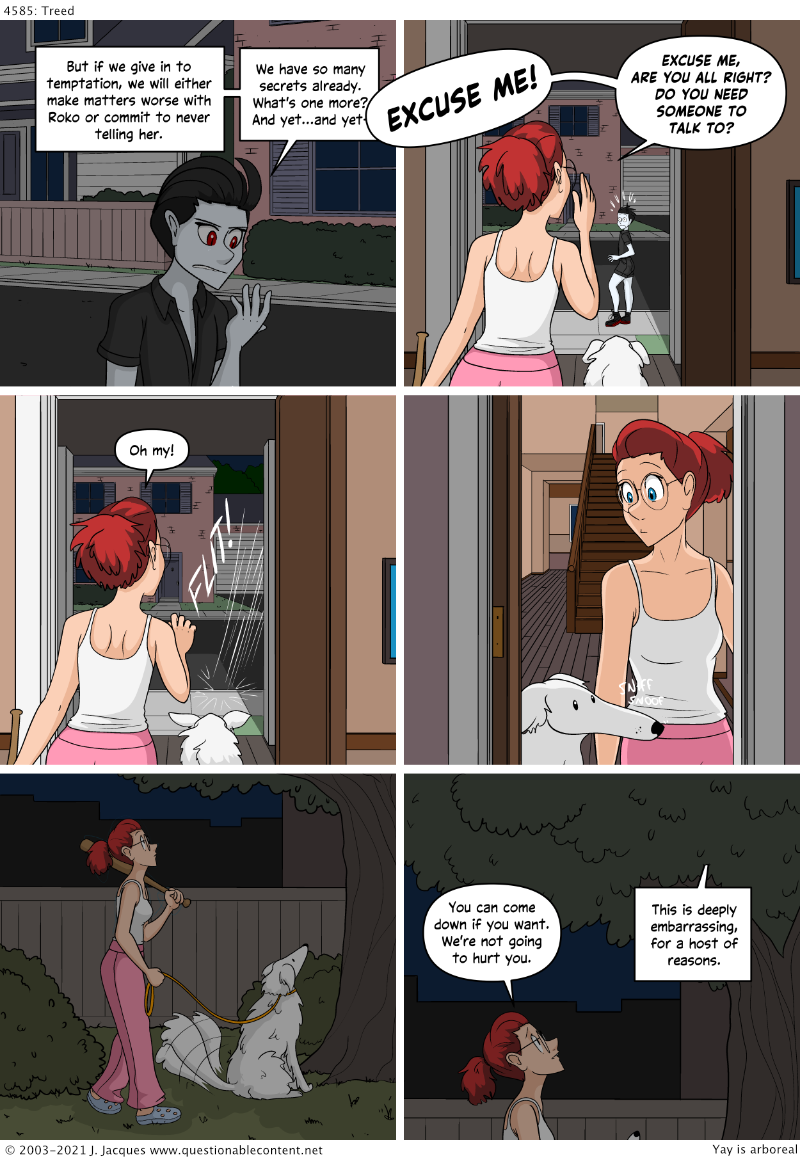 Questionable Content 6.8.2021