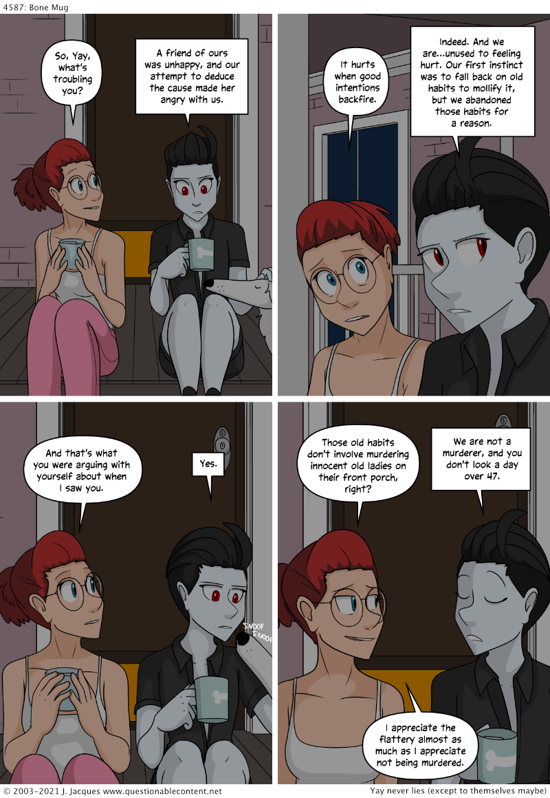 Questionable Content 10.8.2021