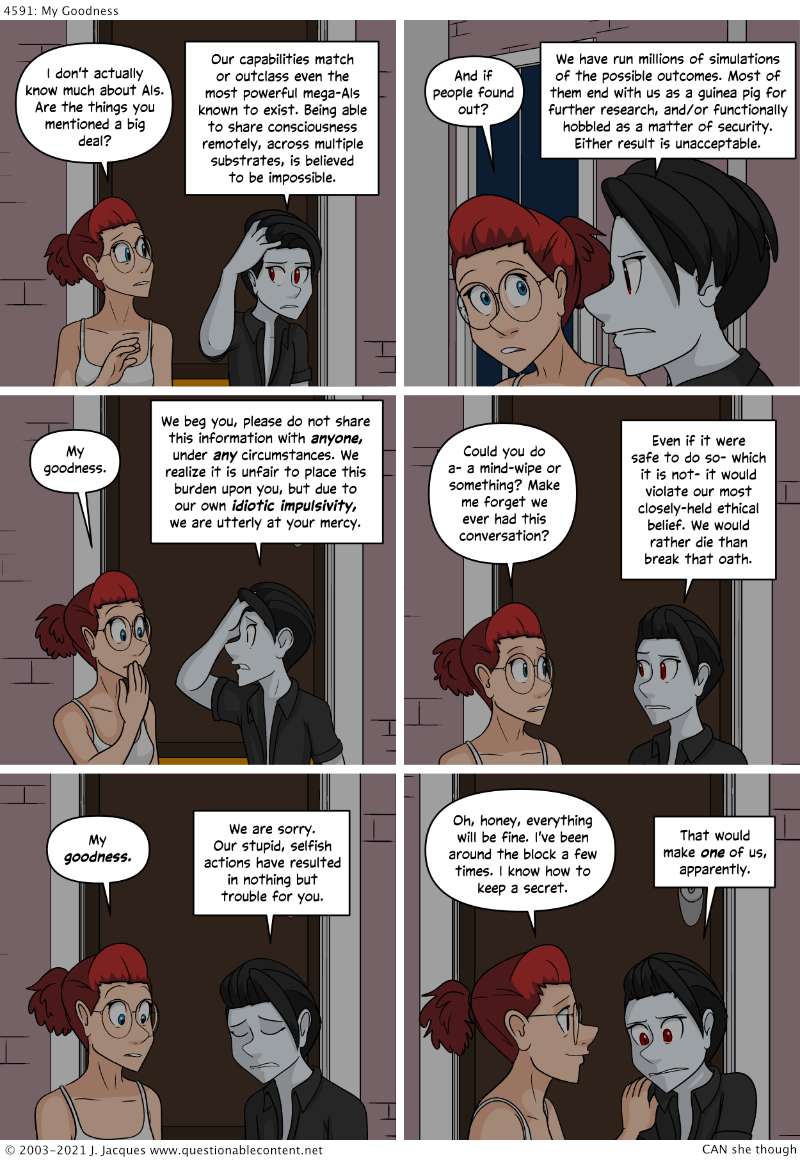 Questionable Content 16.8.2021