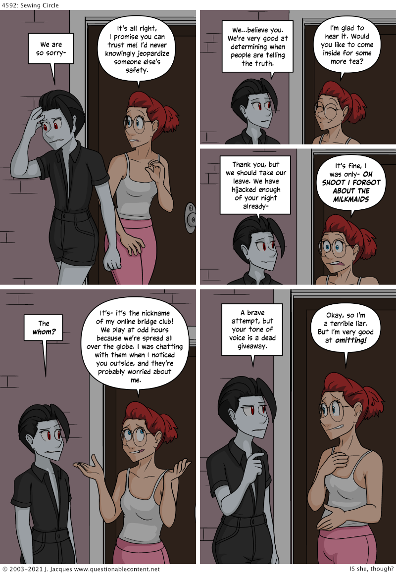 Questionable Content 17.8.2021