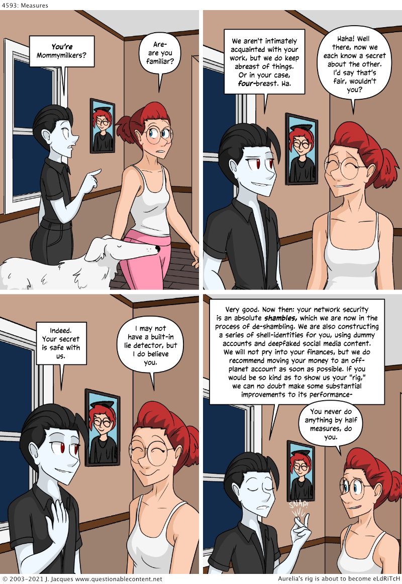 Questionable Content 18.8.2021