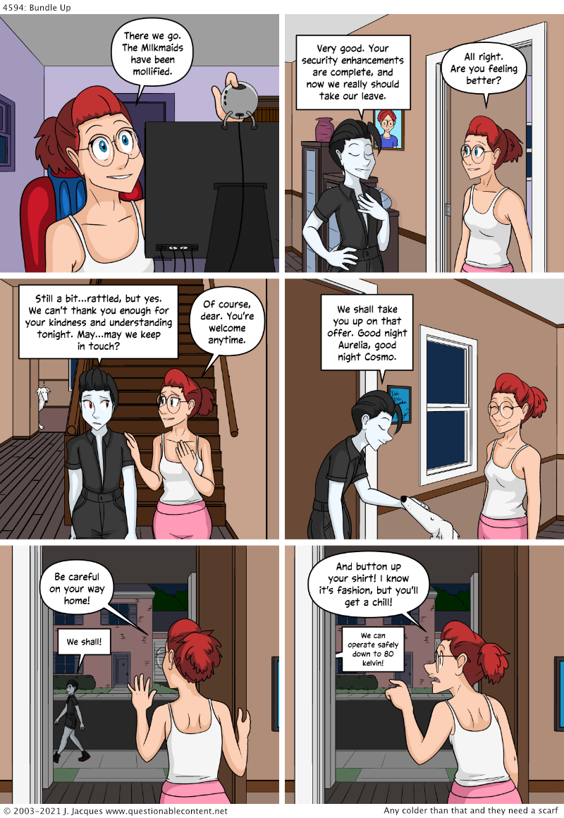 Questionable Content 19.8.2021