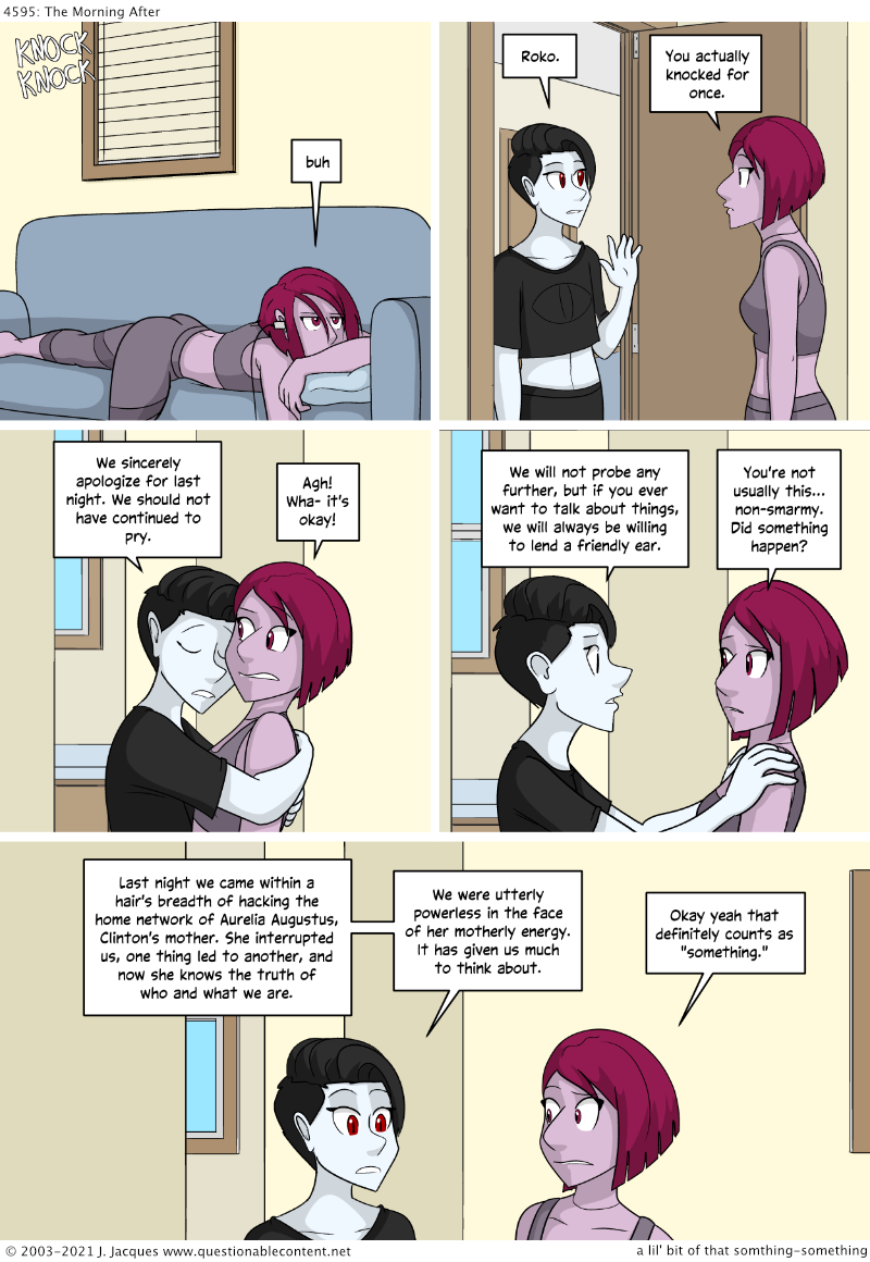 Questionable Content 20.8.2021