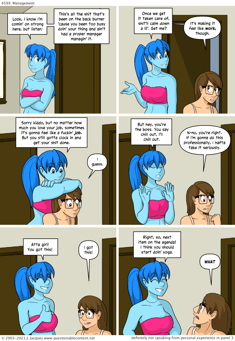 Questionable Content 26.8.2021