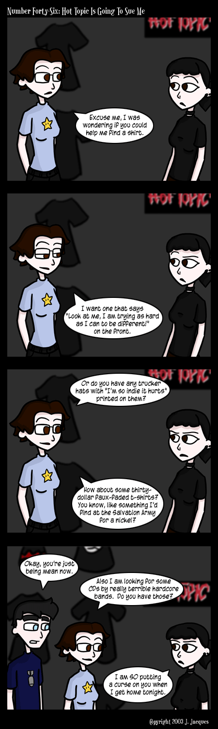 Questionable Content 30.1.2004