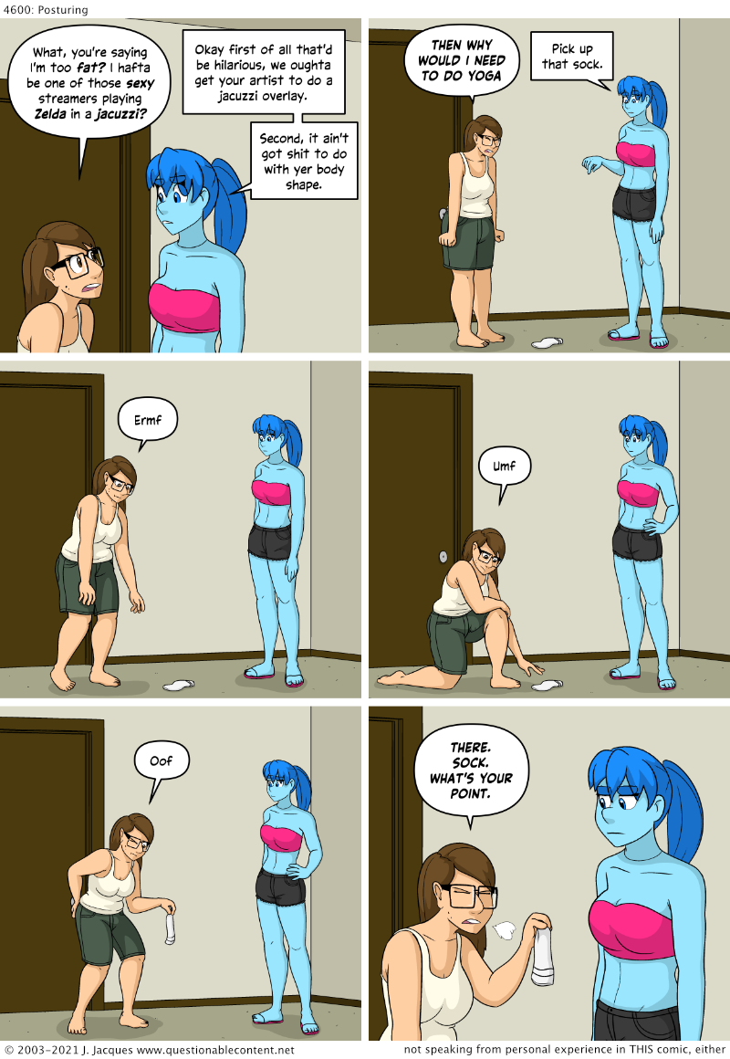 Questionable Content 27.8.2021