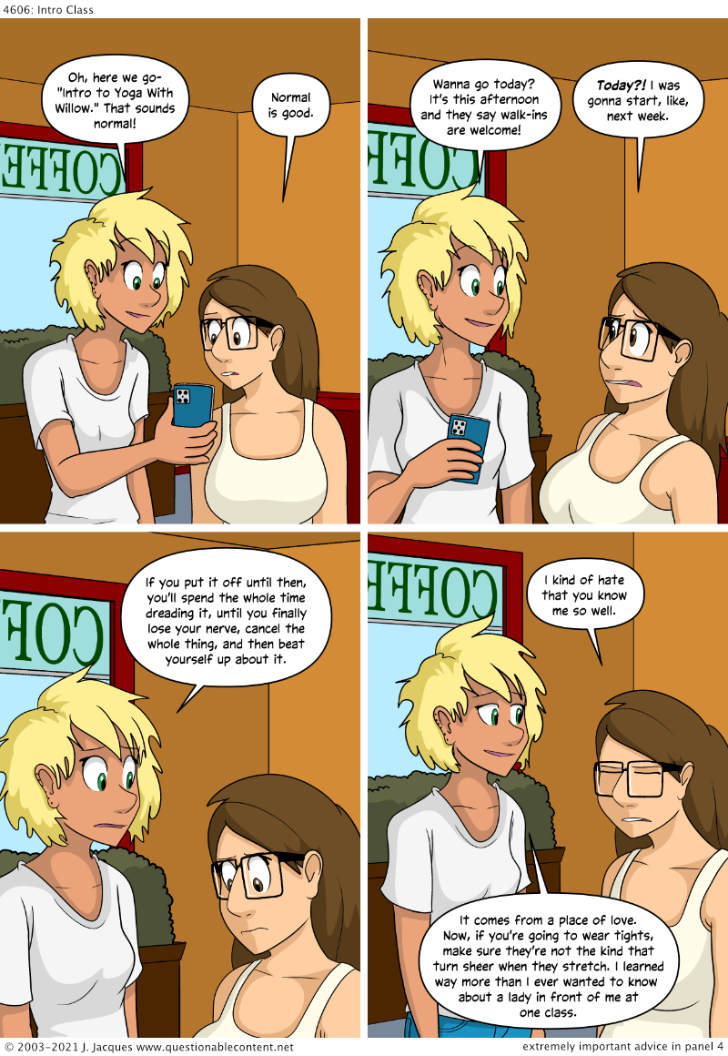 Questionable Content 6.9.2021